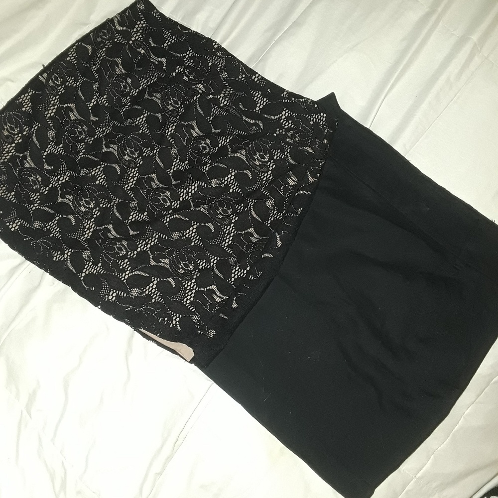 Two black skirts